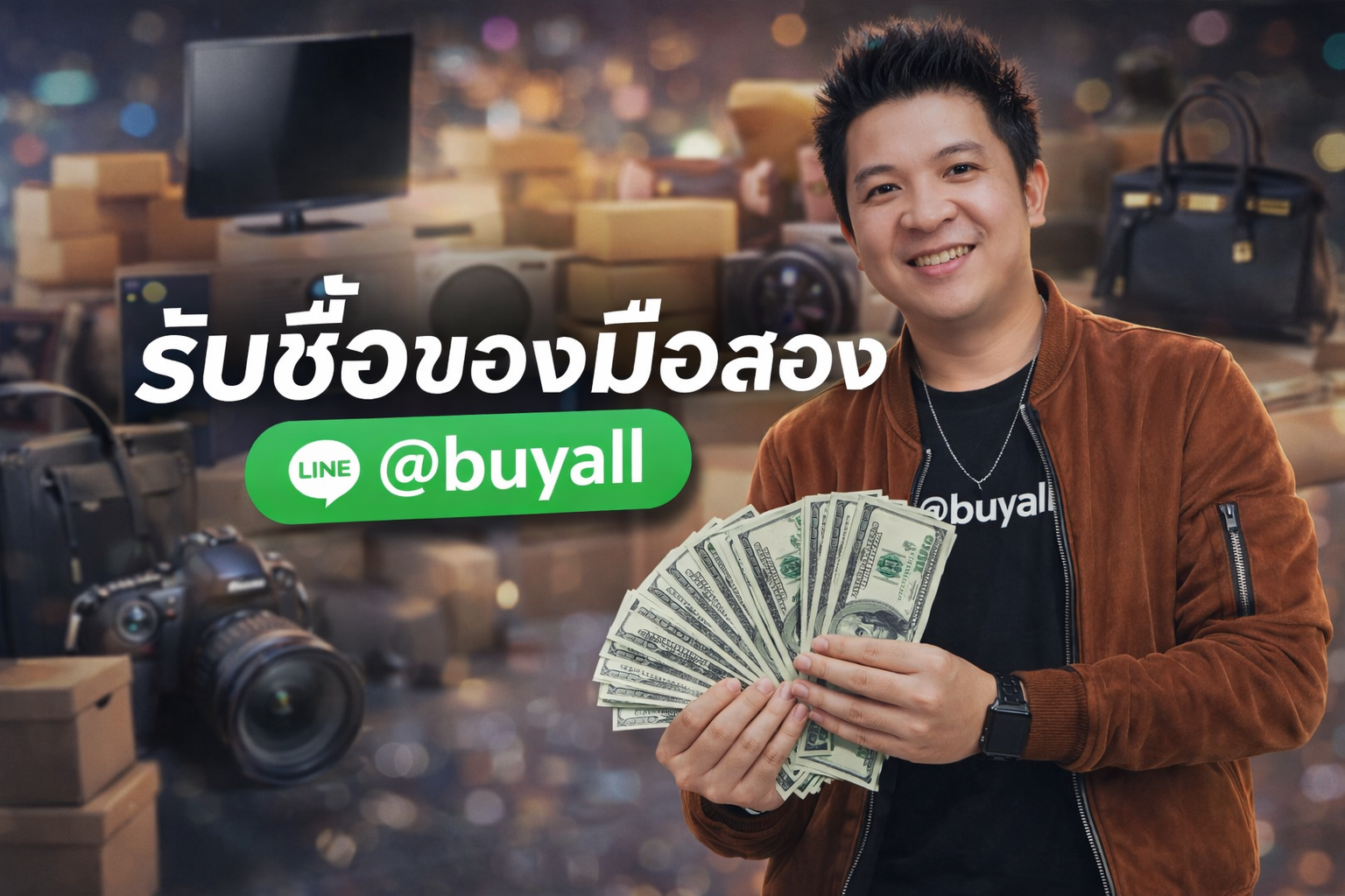 ภาพโปรโมตแบรนด์ buyall.in.th สำหรับบริการรับซื้อจอคอมพิวเตอร์